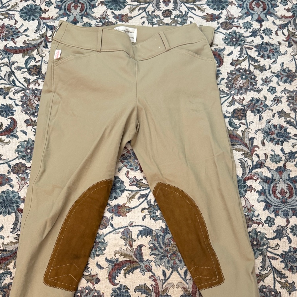 The Tailored Sportsman Kids Tan Riding Leggings